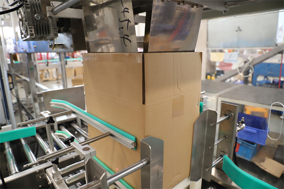 Beverage Drop Load Bottle Case Packer Machines Mineral Water High Speed Case Packer