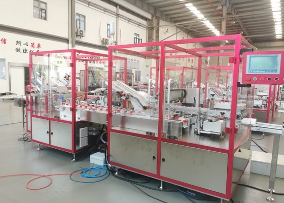 30-65 Pcs/Min Cartoner Packaging Machine , Emulsion Automatic Cartoning Machine