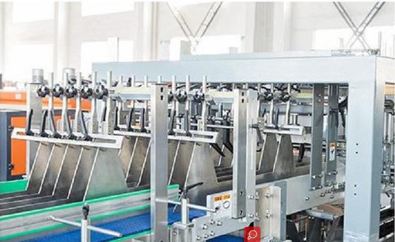 Wrap Around Carton Case Packer Machine Hot Melt Glue 20 Cases/Min Pouch