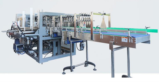 Wrap Around Carton Case Packer Machine Hot Melt Glue 20 Cases/Min Pouch